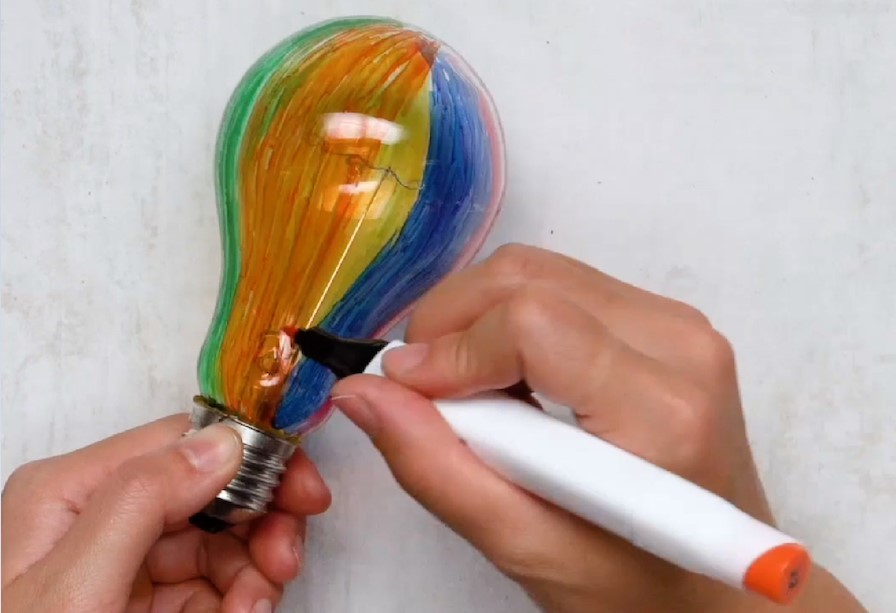 Get lit with Sharpie light bulbs: magic, color, and more