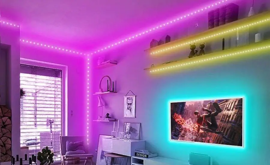 How to remove LED lights from the wall?