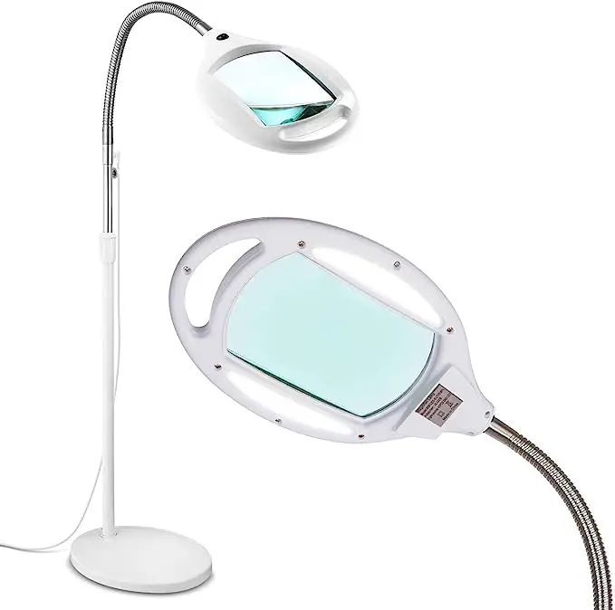 Brightech LightView Pro Magnifying Floor Lamp