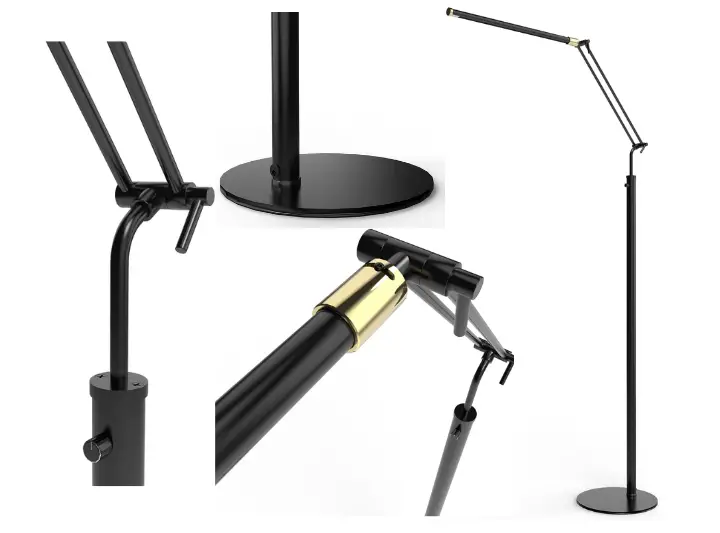 Cocoweb FLED-GPS High Powered Dimmable LED Piano Floor Lamp