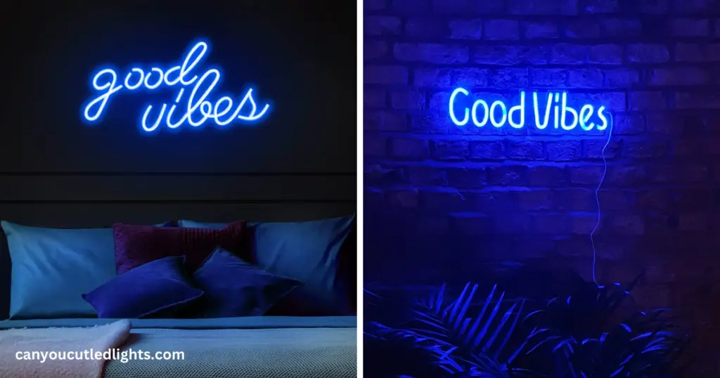 Best electric blue neon blue aesthetic design