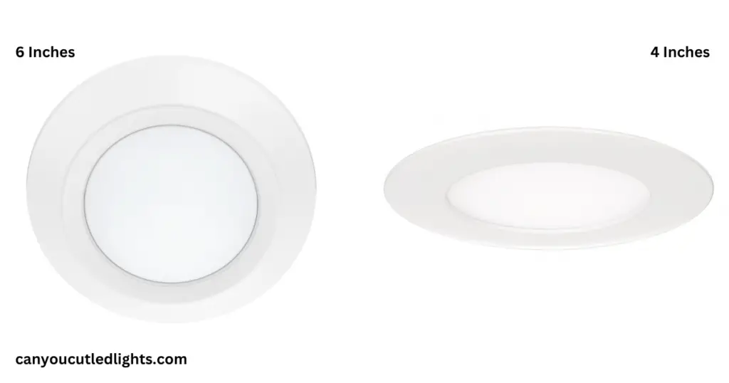 4 inch vs 6 inch recessed lighting - making the right choice