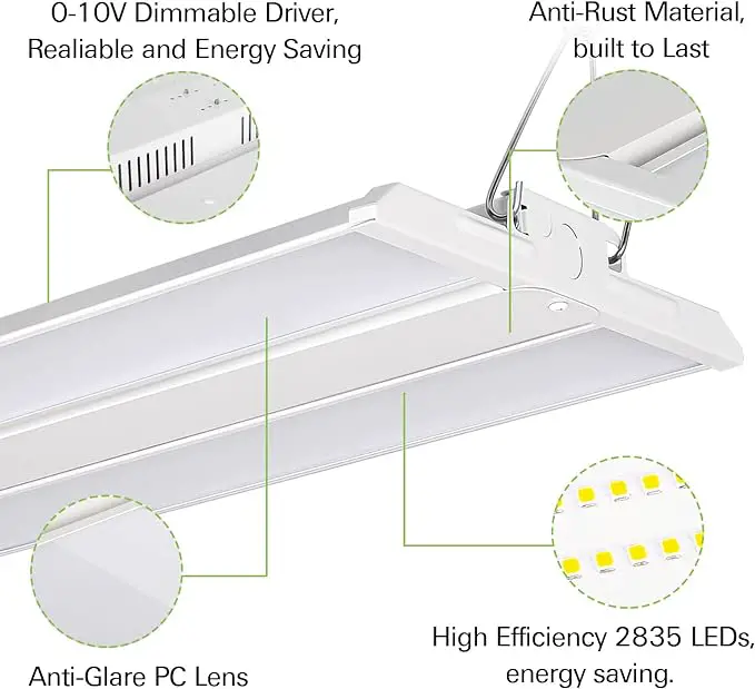 Choosing the best LED shop lights for high ceilings